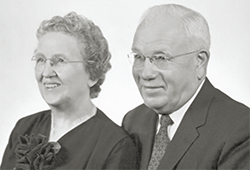 Grandchildren honor past president with donation